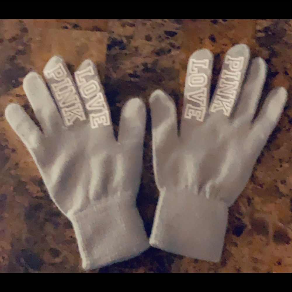 Victoria Secret Pink Gloves